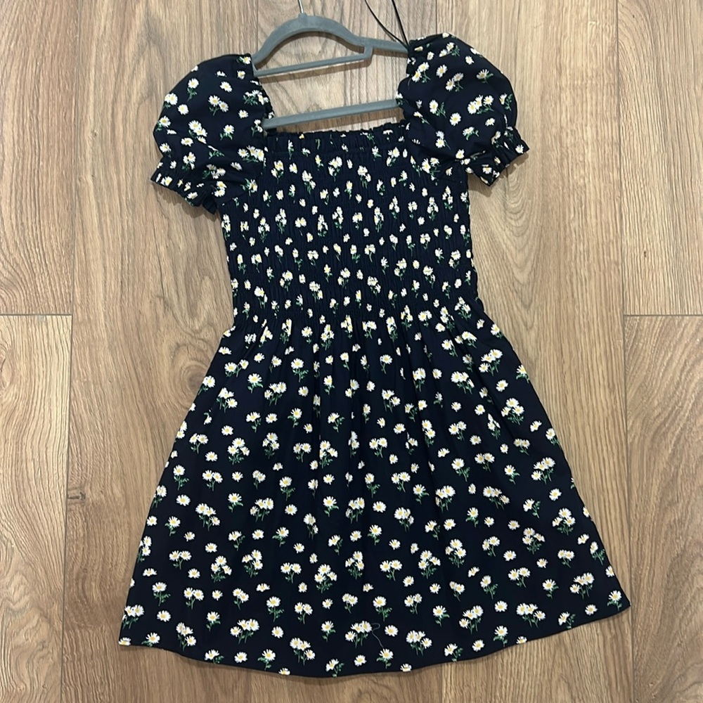 Floral Puff sleeved sundress